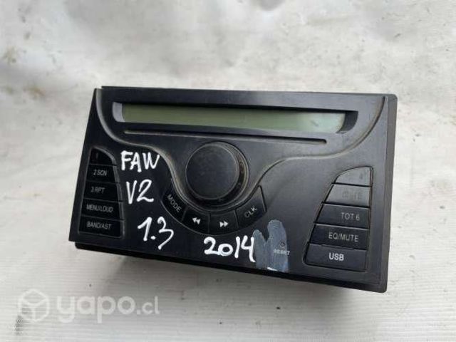 Radio Vehículo Faw V2 2014