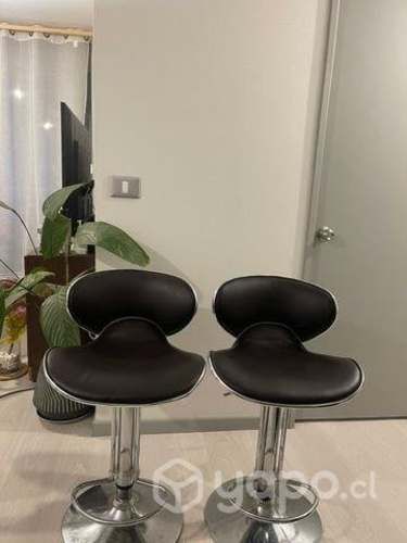 Pack sillas bar taburete