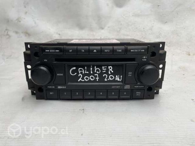 Radio Vehículo Dodge Caliber 2007