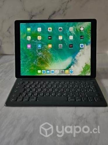 Ipad Pro 2da generación + teclado + lapiz