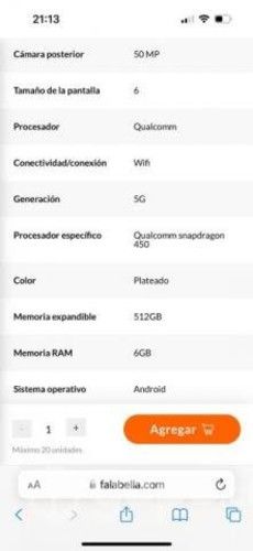 Celular muy poco uso moto G53