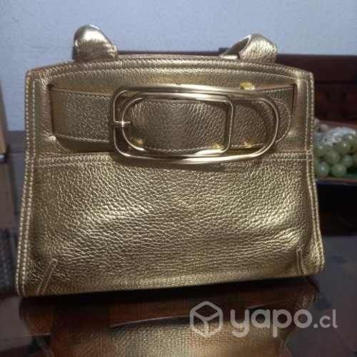 Cartera de cuero italiana