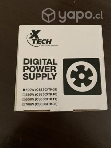 Fuente de poder ATX-500W y ATX-550W