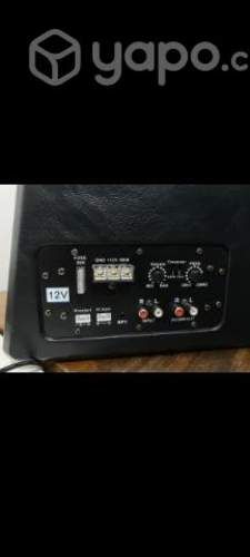 Subwoofer para Auto 10 pulgadas 1200w 12v*