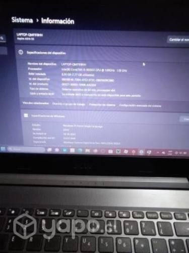 Notebook acer aspire 5 con intel core i5