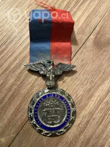 Antigua medalla Valparaiso a Valientes CHile 1879