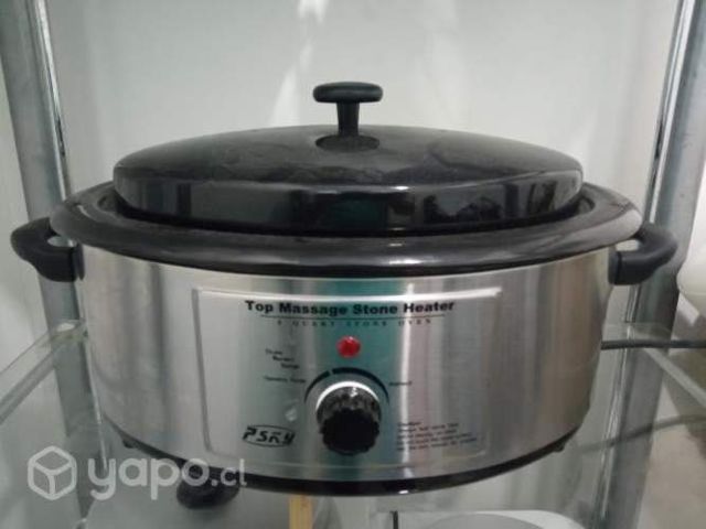 Calentador piedras calientes