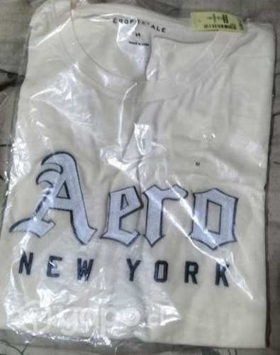 Polera aeropostale blanca para hombre