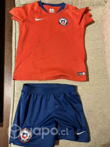 Polera y short Seleccion Chilena