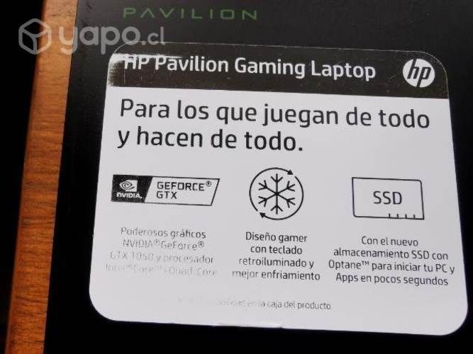 Laptop gamer HP Pavilion 15