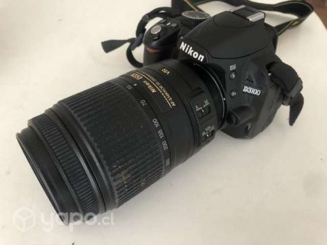 Nikon D3100 + lente Nikkor 55-300mm