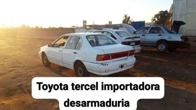 Maleta Toyota tercel desarmaduria