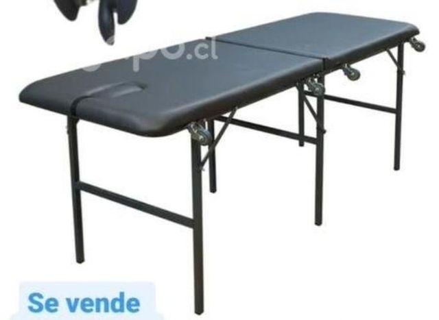 Camilla plegable con ruedas