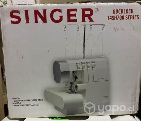 Máquina nueva Overlock