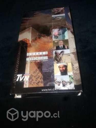 Película Documental Guerra contra terrorismo vhs