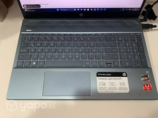 Notebook HP Pavilion 15-cw1007la AMD Ryzen 7