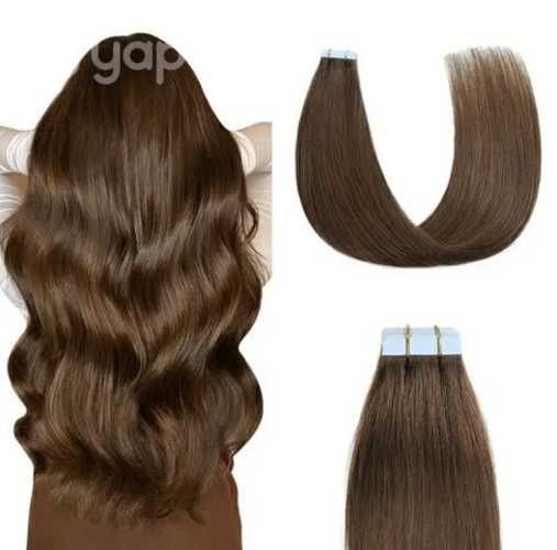 Extensiones de tape, adhesivas. 55 cms