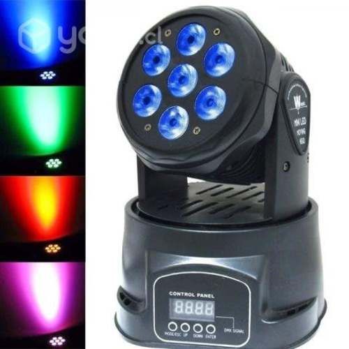 Cabezal Móvil Robotico Led Rgb Dmx