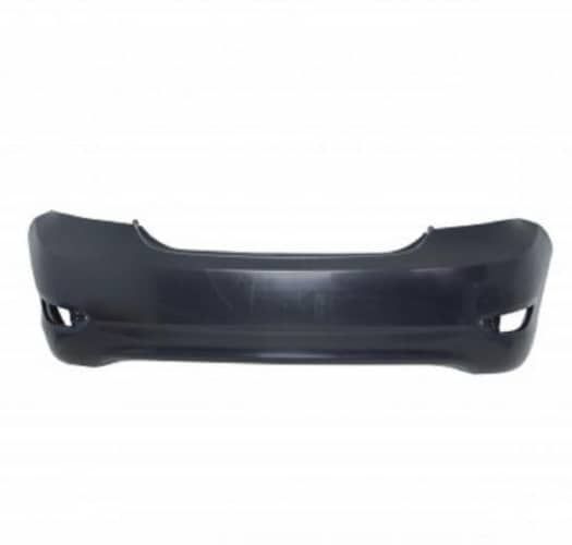 Parachoque trasero con hoyo reflectante accent rb