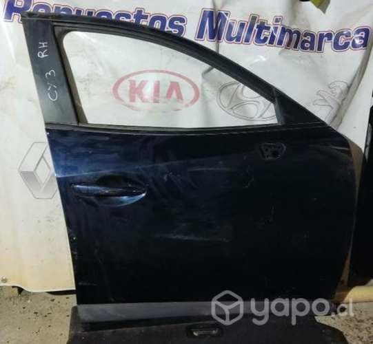 Puerta delantera derecha Mazda Cx3 solo lata