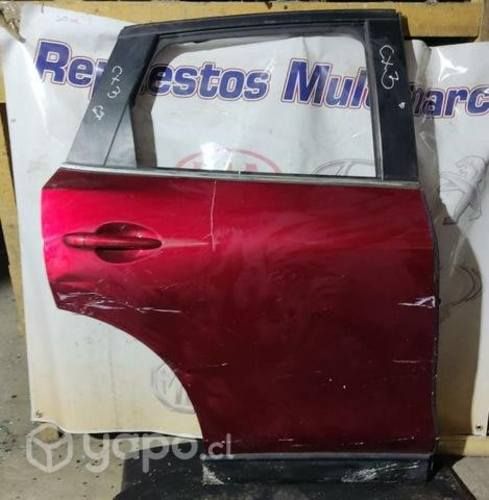 Puerta trasera derecha Mazda Cx3 solo lata