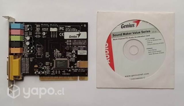 Tarjeta de Sonido Genius SoundMaker Value 5.1 PCI