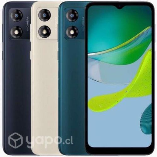 Celular Motorola E13 64GB Verde Nuevo Sellado