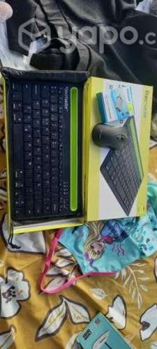 Teclado inalambrico más mouse