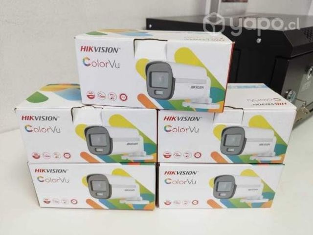 Camaras analogas cctv hikvision color vu