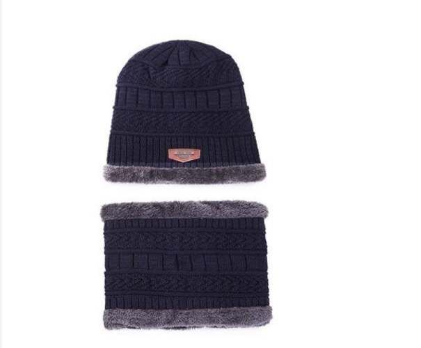 Gorro con Bufanda de Lana Unisex modelo Alaska