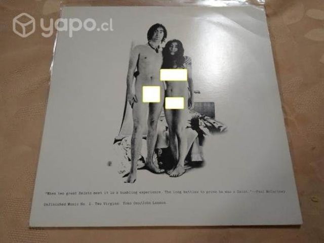 Mv79: vinilo john lennon & yoko ono: two virgins