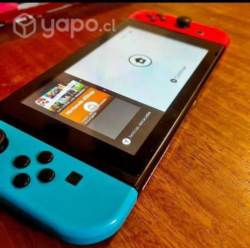 Nintendo Switch + 100 juegos+ tarjetas de memoria