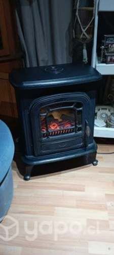 Estufa eléctrica con 3 velocidades en perfectas c