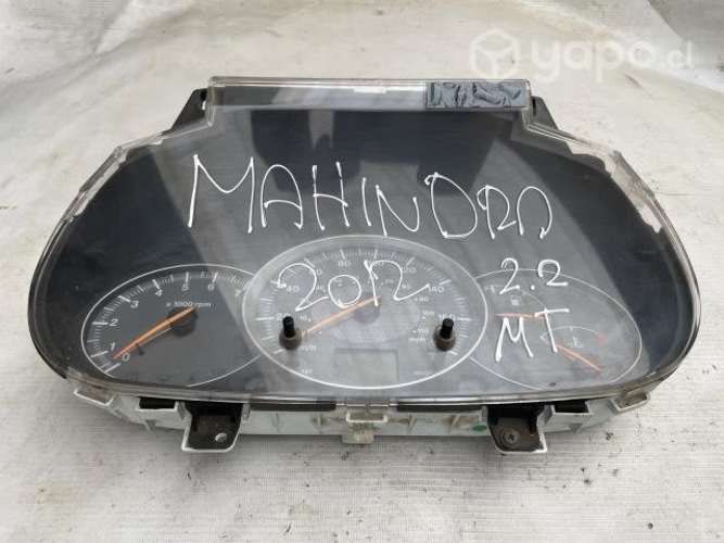 Sinóptico Mahindra 2.2 MT 2012