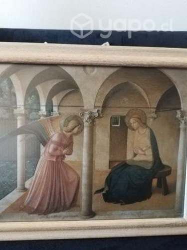 La Anunciacion de Leonardo da Vinci