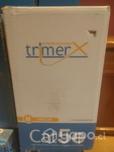 Cable utp cat 5E marca trimerx