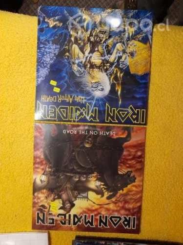 vinilos iron maiden nuevos y sellados