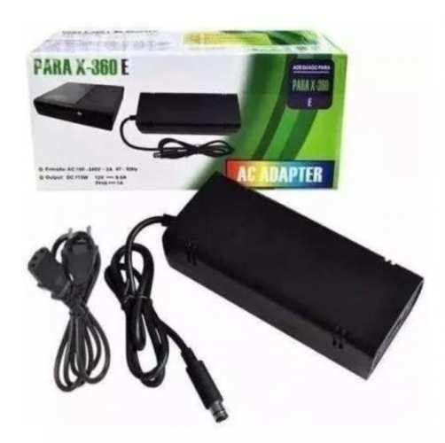 Transformador Xbox 360 E Adaptador Consola Cargado