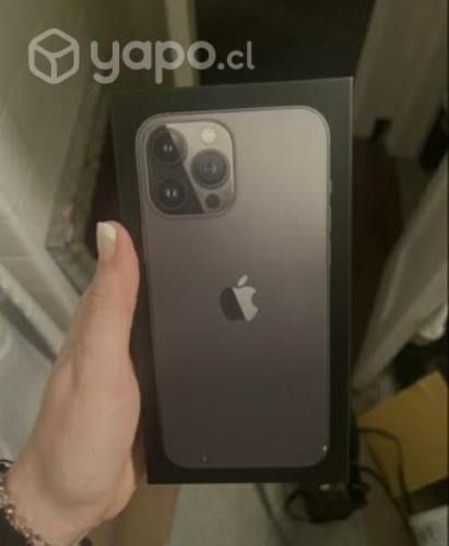 Busco caja de iPhone 13 Pro Max color grafito