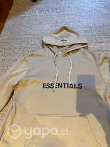 Poleron beige, talla XL, cero uso