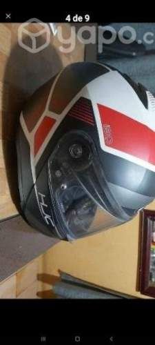 Casco abatible HJC con poco uso muy poco uso