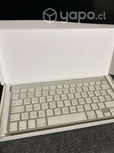 Teclado Inalámbrico Apple A1314 Teclas Blancas Alu