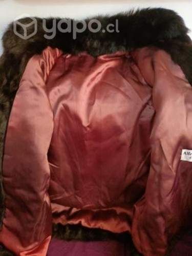 Abrigo de piel sintética