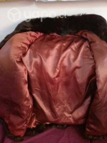 Abrigo de piel sintética