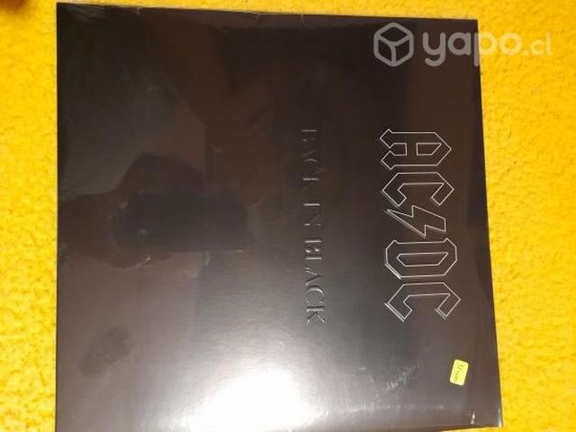 A c dc vinilo back in black