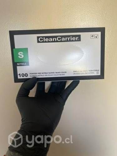 Guantes negro (nitrilo)