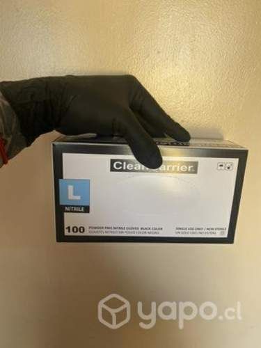 Guantes negro (nitrilo)