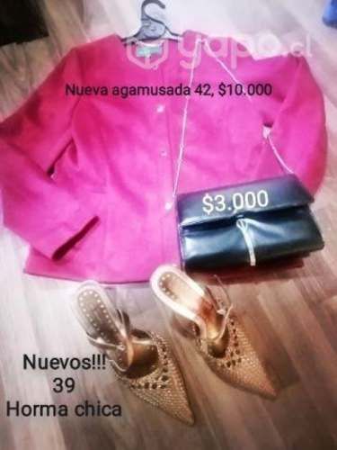 Chaqueta 42, zapatos y cartera nuevo