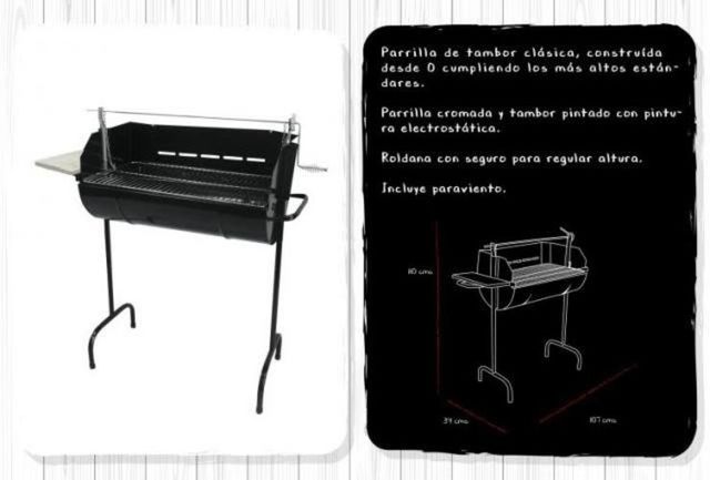 Parrilla rodeo premium