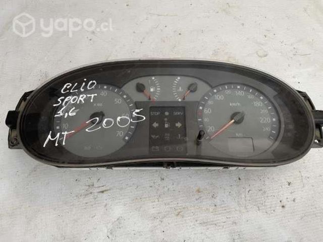 Sinóptico Renault Clio Sport 1.6 MT 2005